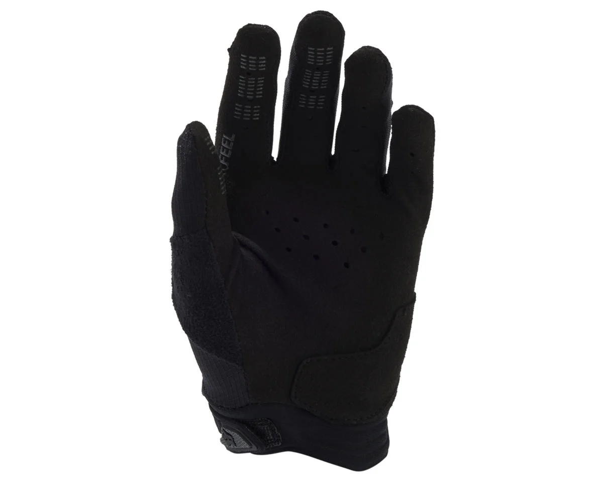 Fox Racing Defend Youth Long Finger Gloves (Black) (Youth M) - view 2